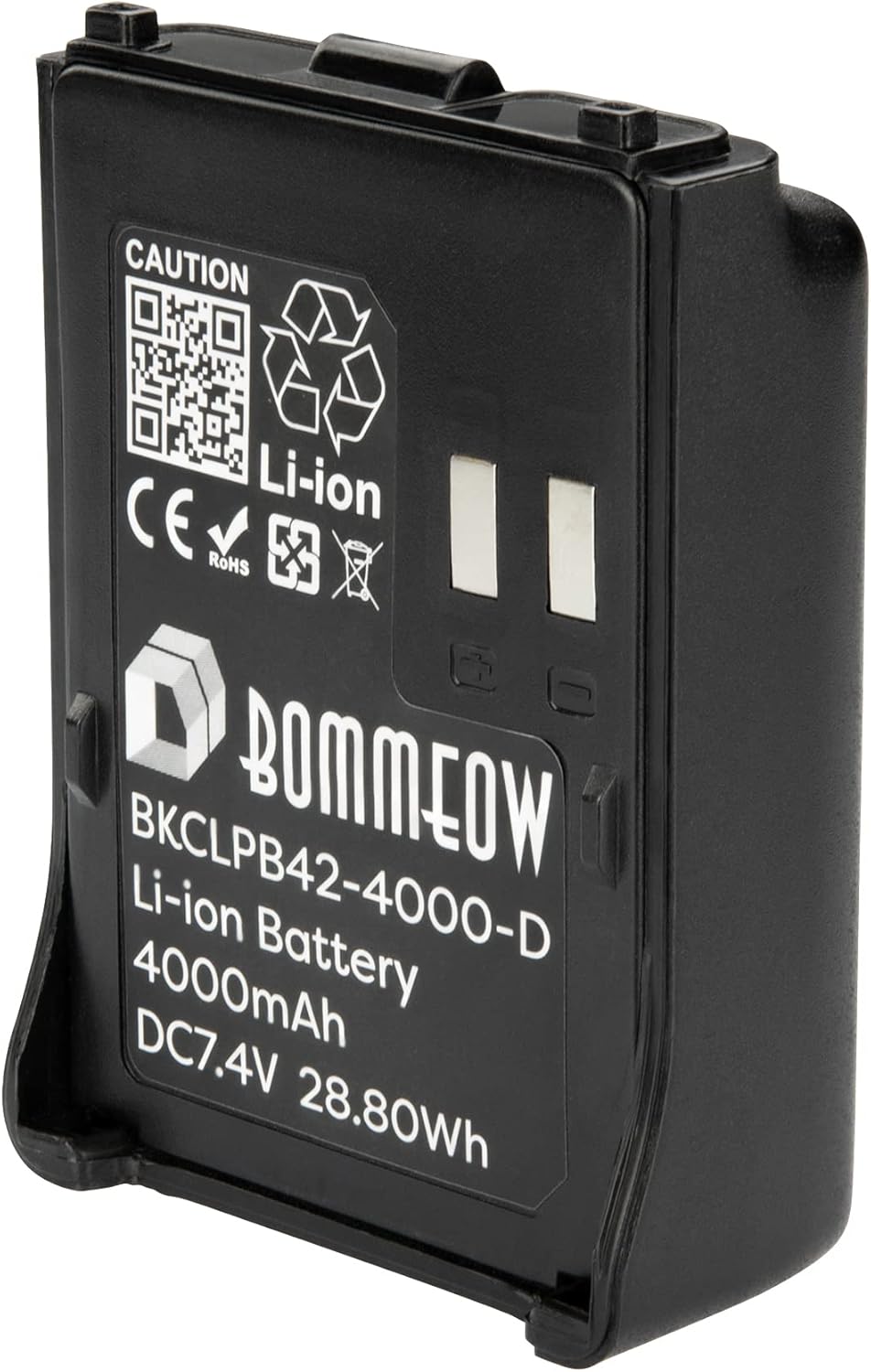 BKCLPB42-4000-D 7.4V 4000mAh Li-ion Replacement Battery for Kenwood TH-F6A TH-F7E as PB-42L