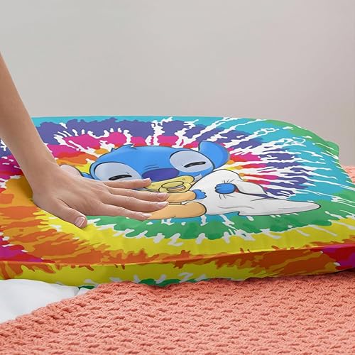 Miniatura 4 de DANRA Lindos juegos de ropa de cama de 86 x 70 pulgadas para cama de tamaño individual con estampado de dibujos animados de películas en 3D, edredón