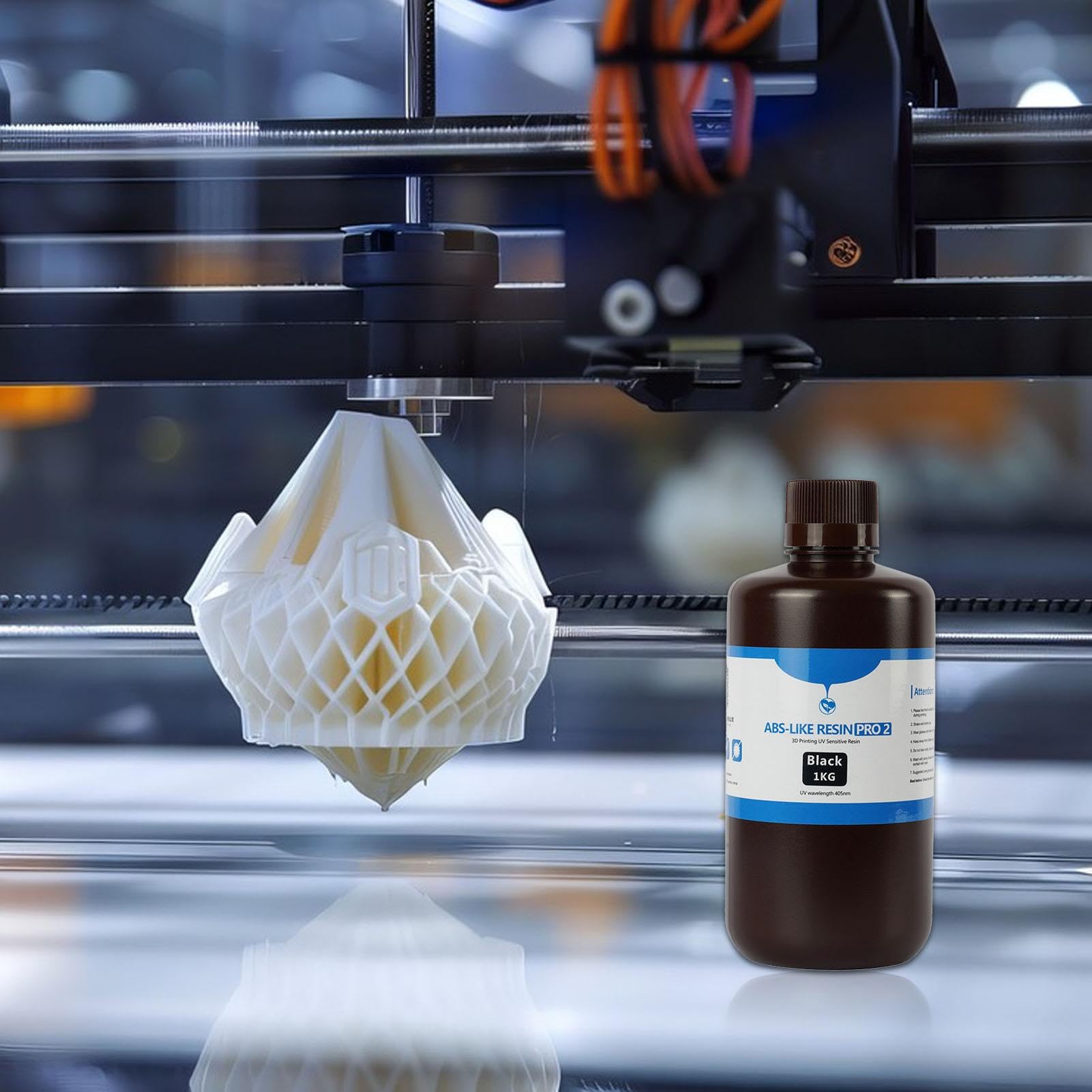 Resina resistente – Resina de impresión 3D sensible a la luz de 1000 g | Resina de fotopolímero de curado UV, resina de impresora de bajo olor, líquido de impresión 3D para figuras de juego de mesa