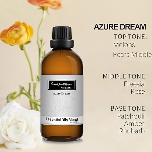 Miniatura 2 de Aceites difusores de hotel, aromas de lujo para el hogar, aroma de hotel para difusor de aroma, 3.4 fl oz de aceites aromáticos naturales de ensueño