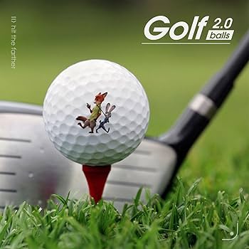 Amazon | ズートピア ニック・ワイルド ゴルフボール ゴルフ