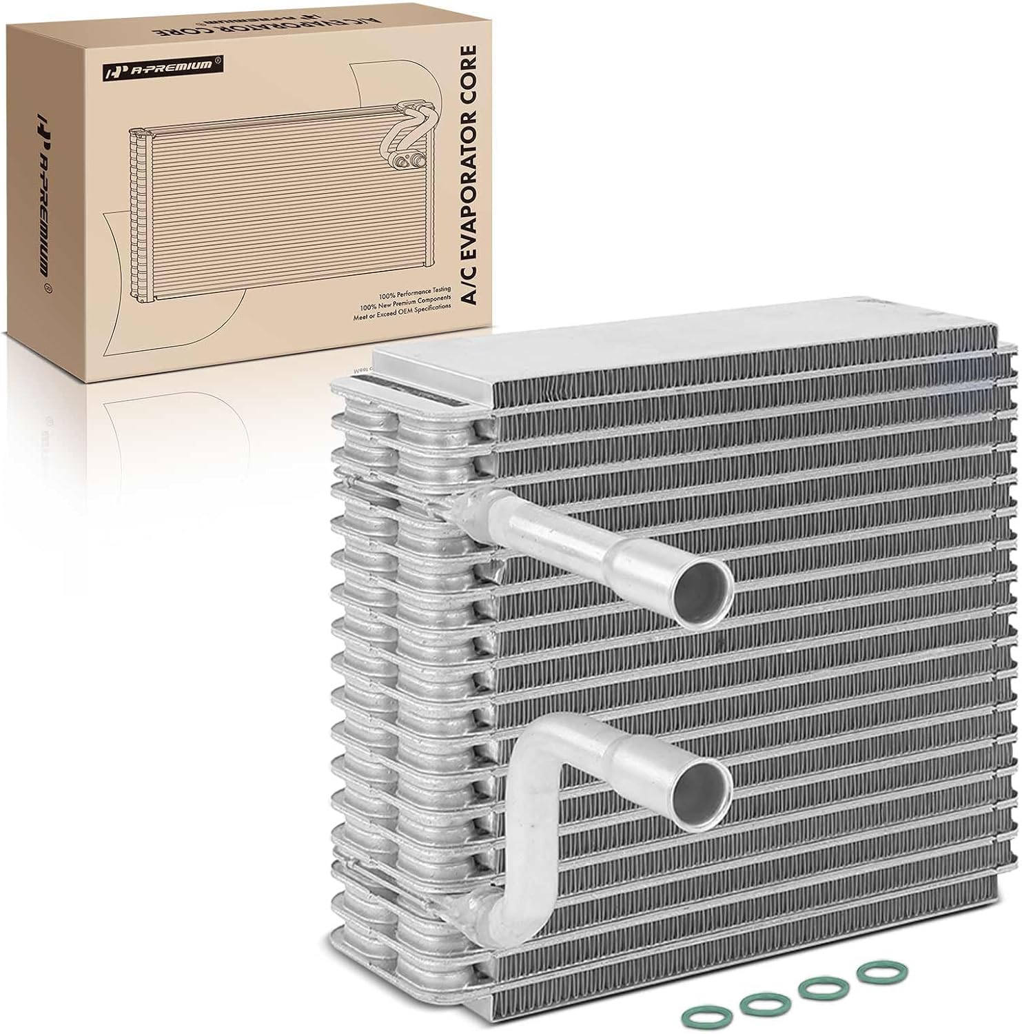 A-Premium Front AC Evaporator Core Compatible with Ford Transit Connect 2010-2013, Focus 2000-2007