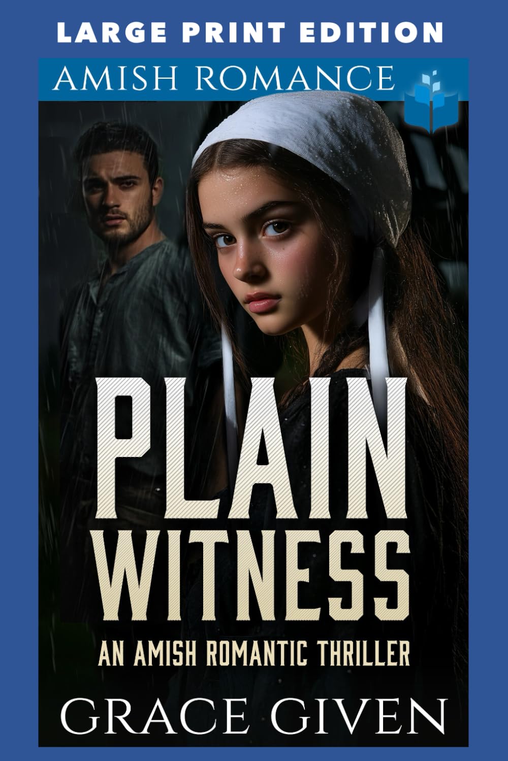 Plain Witness: LARGE PRINT EDITION (Amish Romantic Thrillers LARGE PRINT)