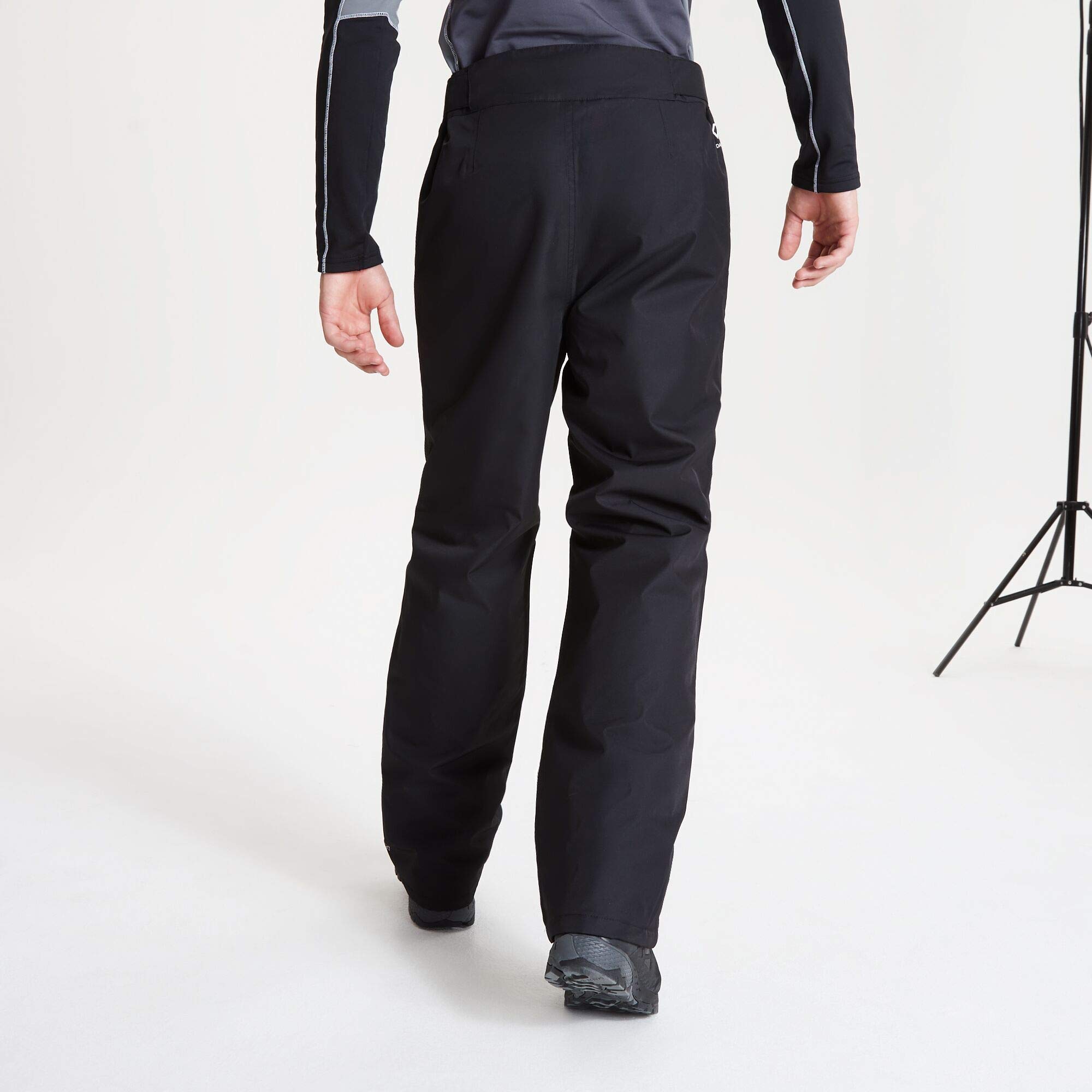 Pantalón de esquí Dare 2b Ream para Hombre Tejido Reciclado Impermeable y Transpirable - Sistema de Cintura Ajustable, Polainas para la Nieve - Cremallera y 2 Bolsillos