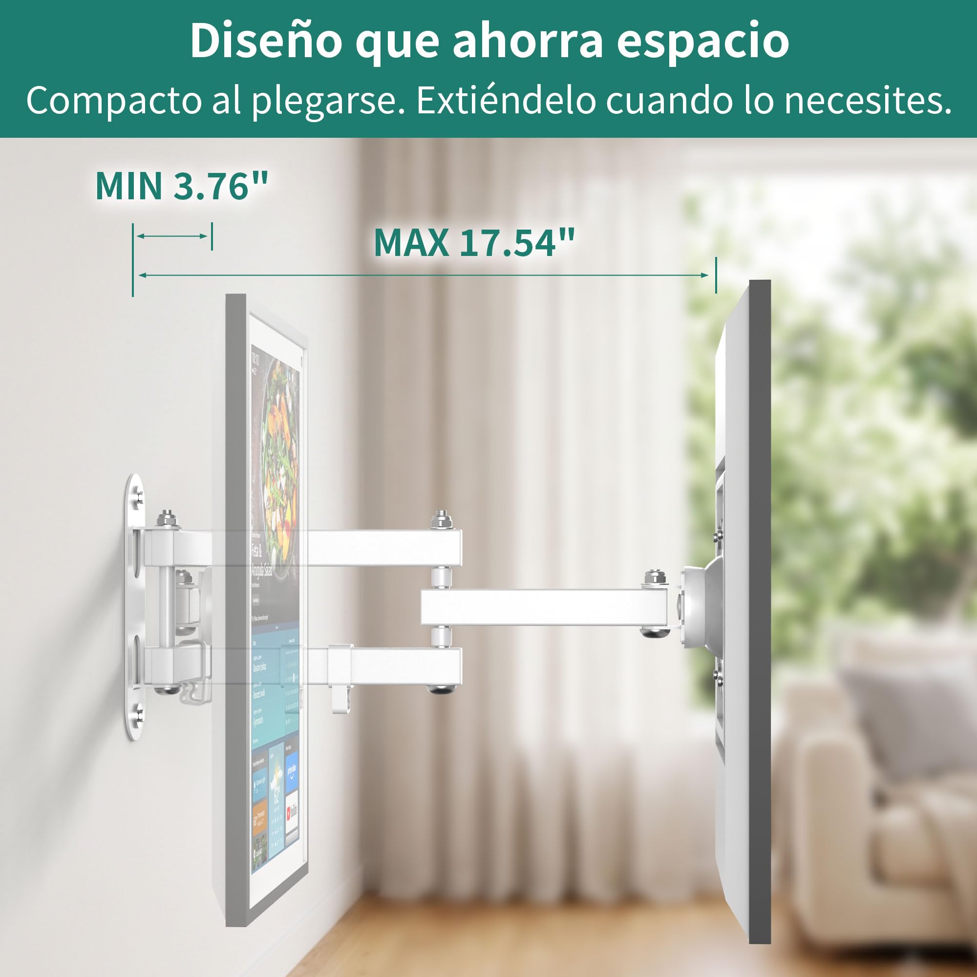 HomeMount Soporte de Pared para Show 15/21, Pantallas de 10–32"