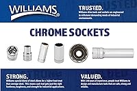 Vista 10 de Williams H-1232 3/4 Toma poco profunda, 12 puntos, 1 pulgada