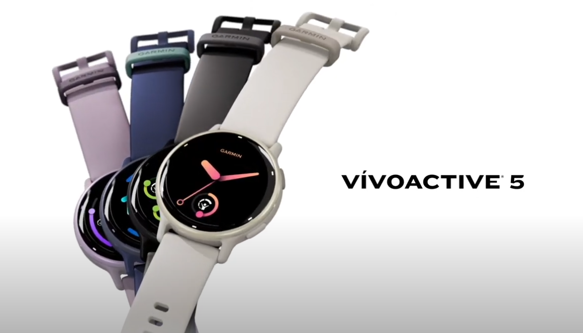 Garmin Relógio Vivoactive 5 Marfim 42mm com Monitor Cardíaco de