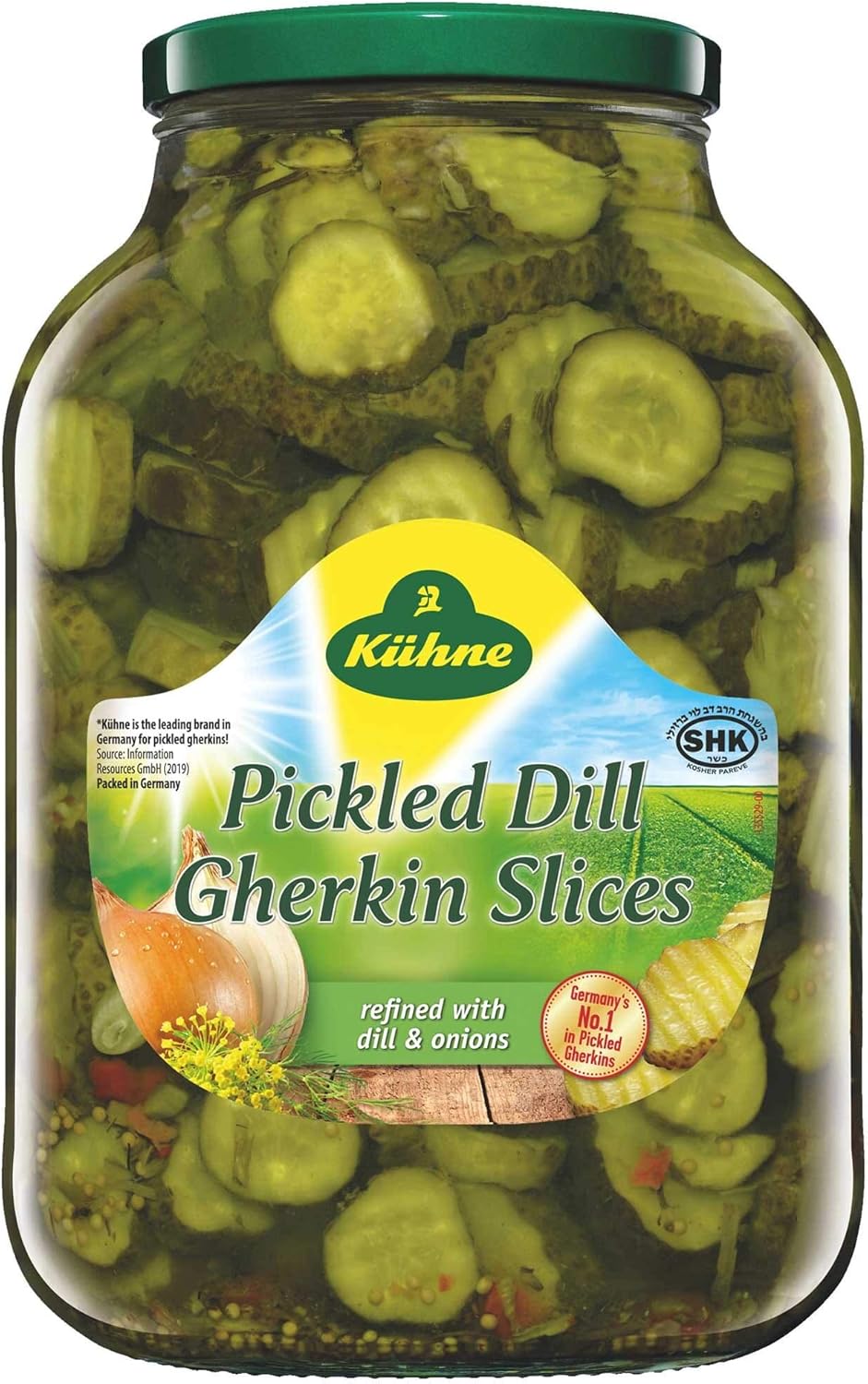 Jual KUHNE PICKLED GHERKINS 330 GR - KETIMUN ACAR ASAM MANIS IMPORT Enak I.319556038