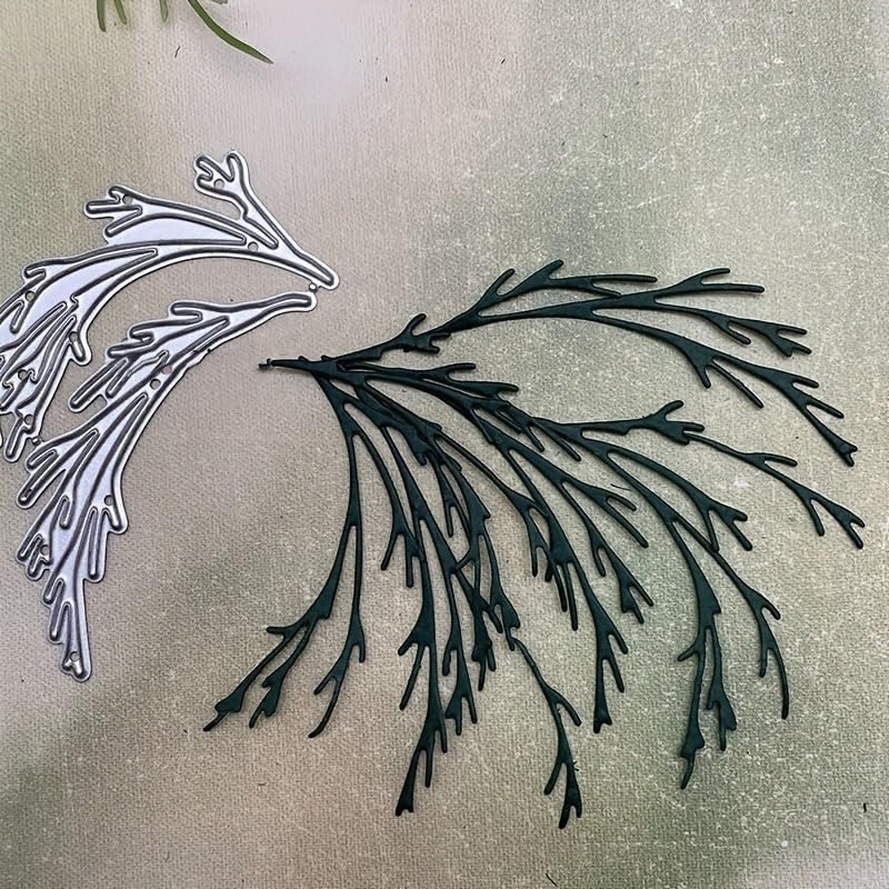 Lapoo Troquel de corte de metal con diseño de flores para álbumes de recortes, plantillas de corte duraderas para álbumes de fotos, tarjetas de