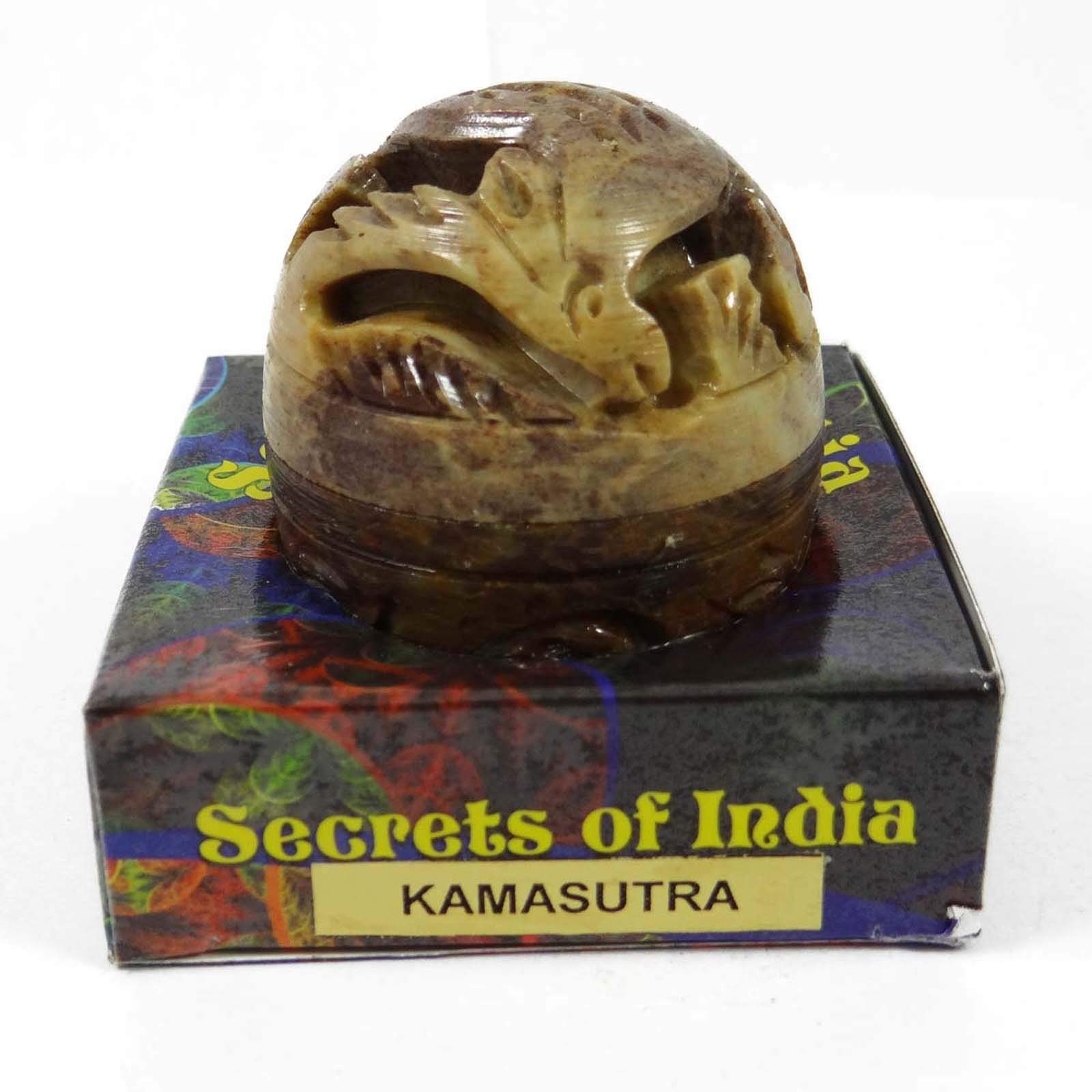 Natural Solid Perfume Body Musk Stone Jar - 8 gm (Jasmine) - 4