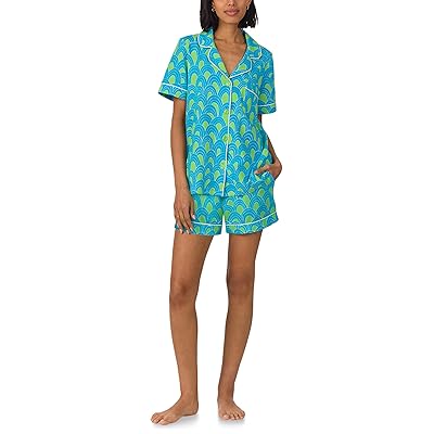 Bedhead PJs Cotton Knit Short Sleeve Boxer Pj Set Women