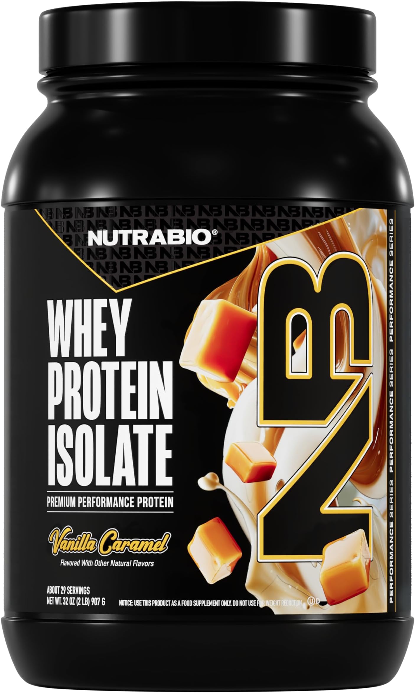 Whey Protein Isolate- 2lb- Vanilla Caramel