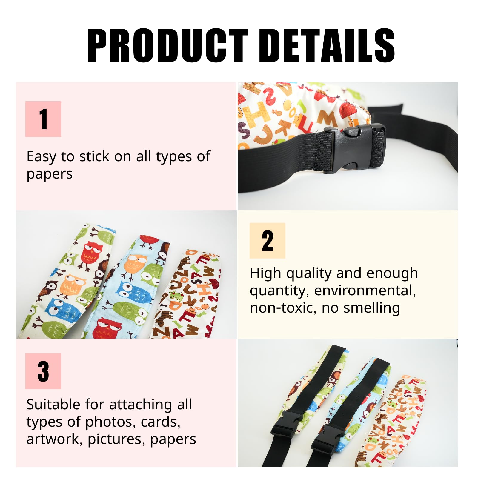 Support De Tête Pour Siège Enfant Voiture 3pcs, Siège Auto Bébé Support De Tête Sommeil Voiture Sommeil Enfant Convient Aux Nourrissons Aux Nourrissons