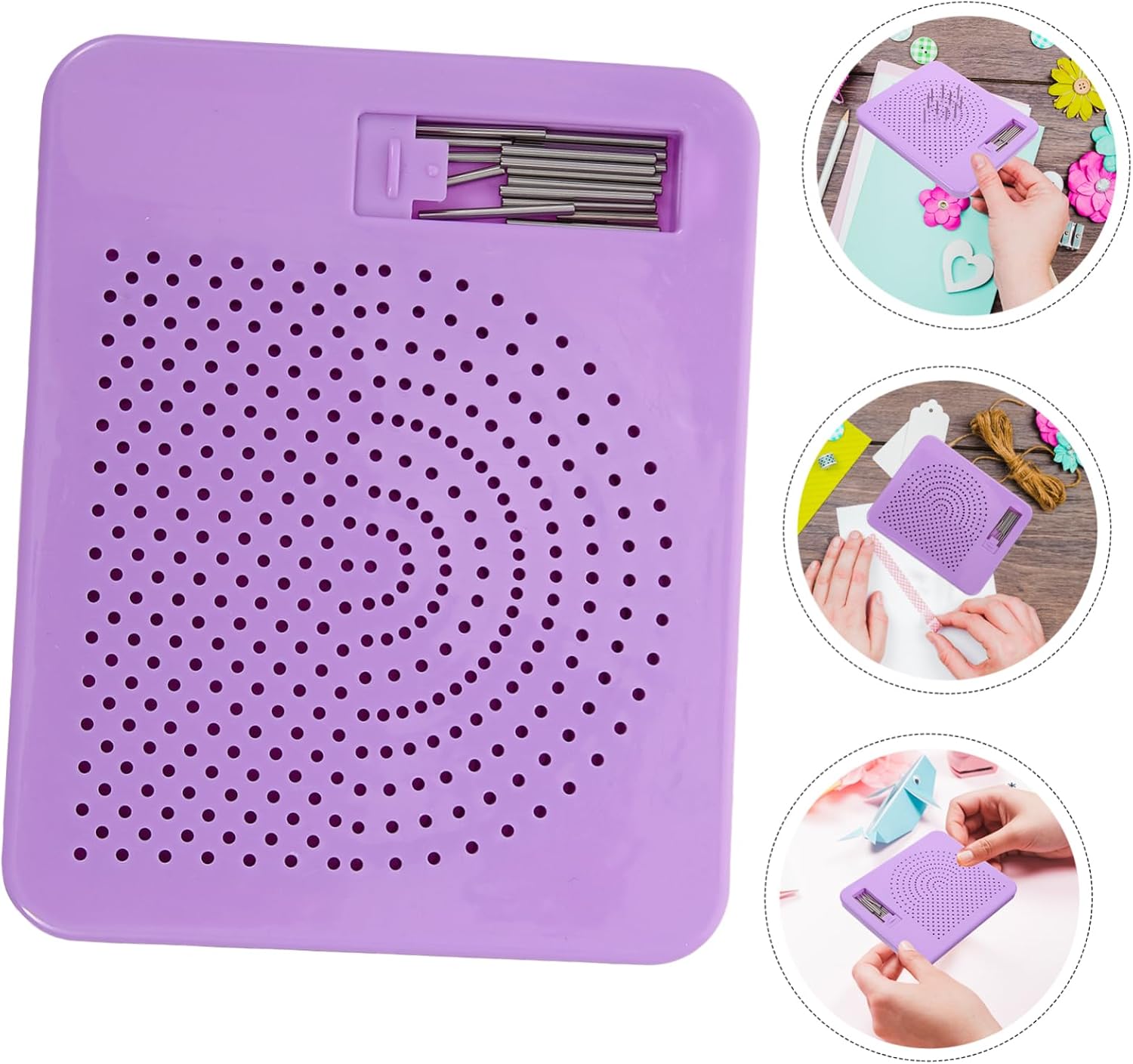 Gadpiparty Quilling Knitting Board Paper Quilling Craft Tool Paper Winding Device