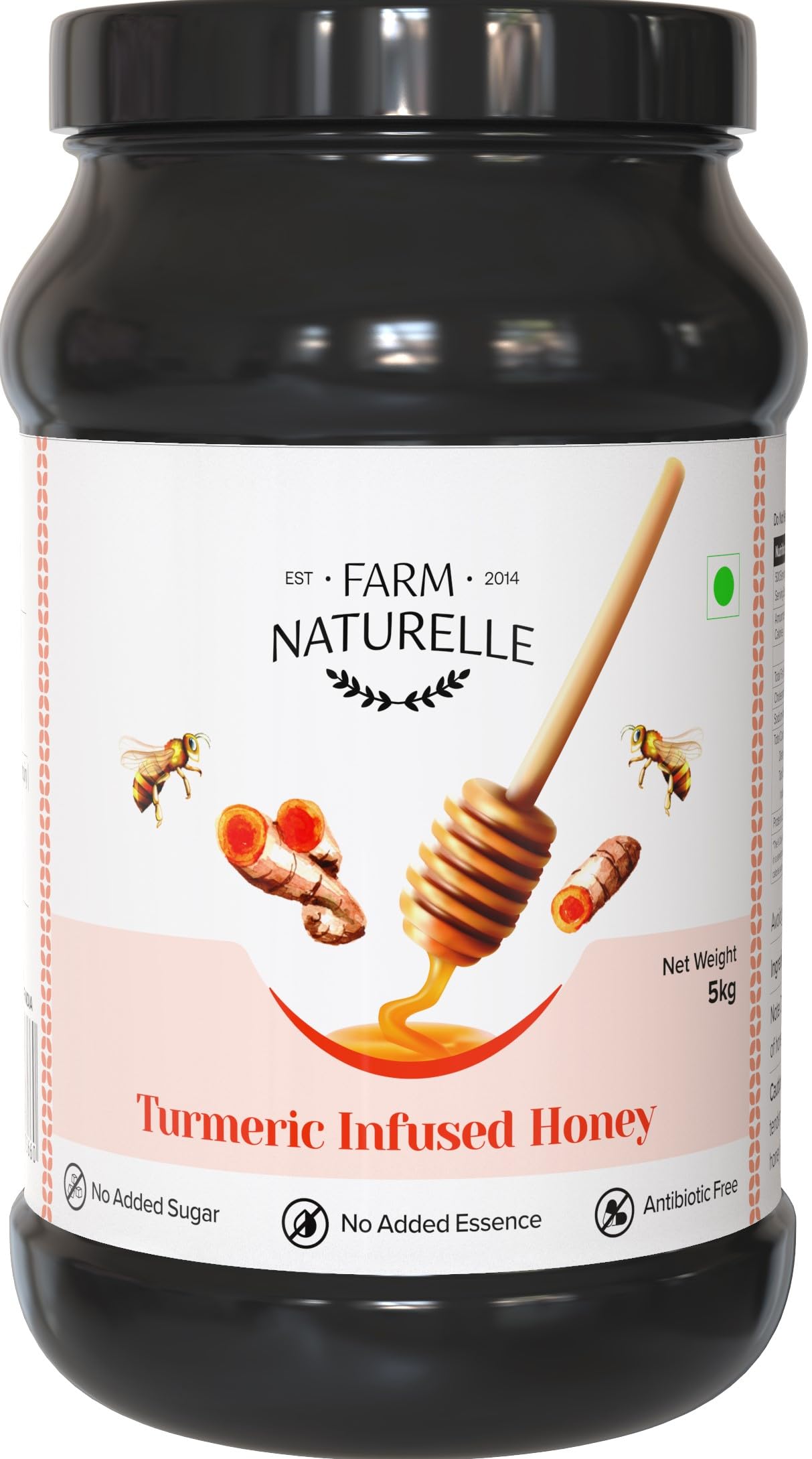 See full amazon price history chart for Farm Naturelle-Turmeric Infused Forest Honey 5kg | 100% Pure and Natural | Unprocessed | Highly Nutritious | Rich in Antioxidants | No Artificial Color & Sugar Farm Naturelle-Turmeric Infused Forest Honey 5kg | 100% Pure and Natural | Unprocessed | Highly Nutritious | Rich in Antioxidants | No Artificial Color & Sugar (B0CQ5432G1) Amazon Price History, Amazon Price Tracker