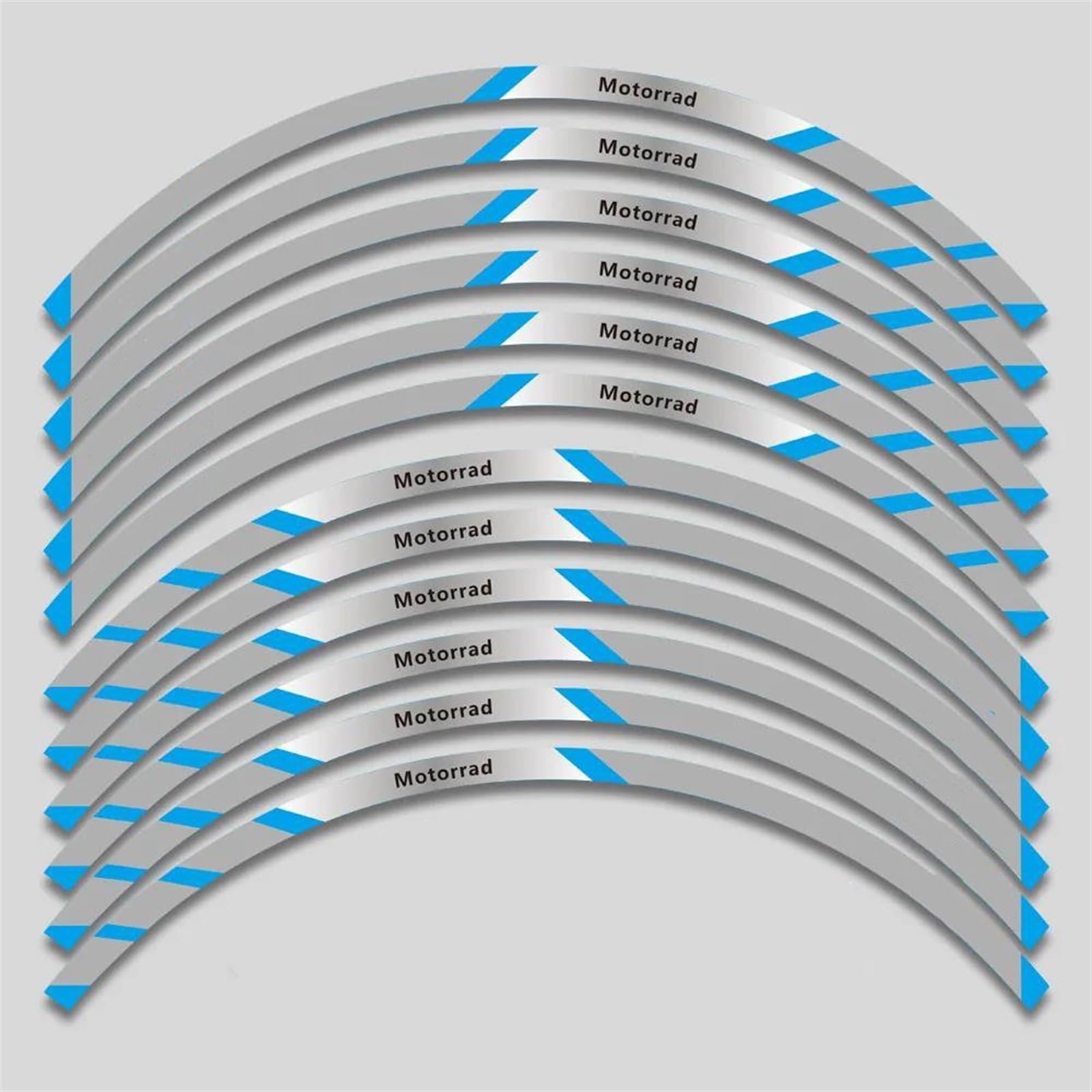 Stickers Motorcycle Wheel Stickers Reflective Rim Motorbike Waterproof Decals for F900XR F900 XR F 900 F900xr(Style 11)