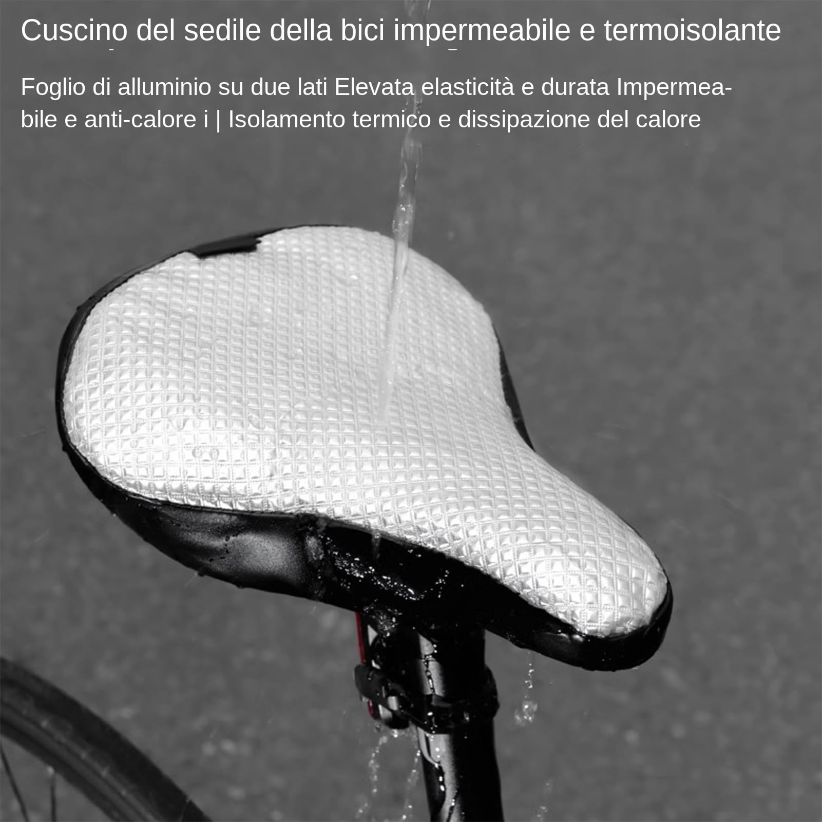 Coprisella per Bici | Coprisella per Biciclette,Copri Sella Anti UV per Ciclismo Esterno e Strada