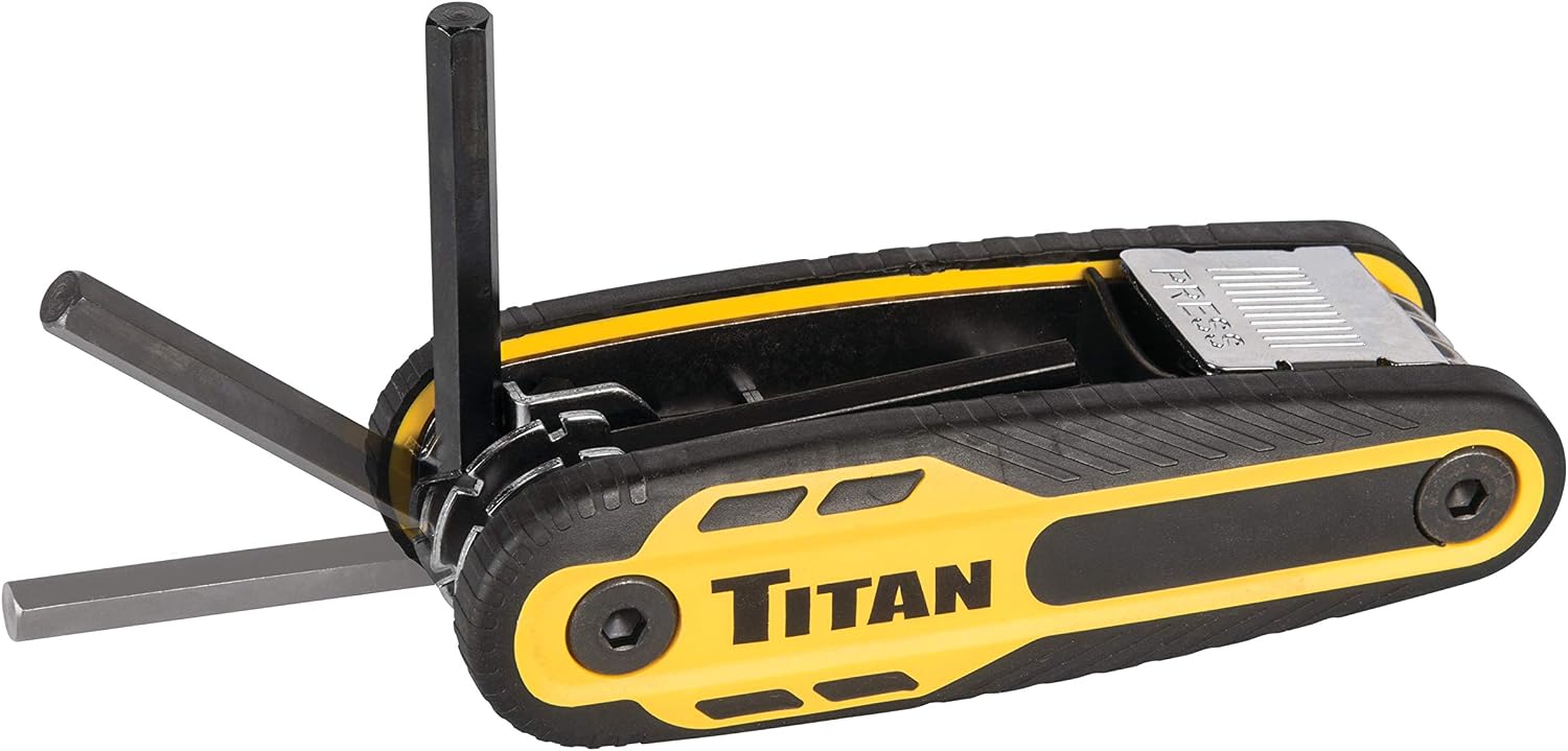 Titan 12768 Juego De 8 Llaves Hexagonales En T (SAE Pulgadas) – Profesionalidad Y Comodidad Para Tu Taller