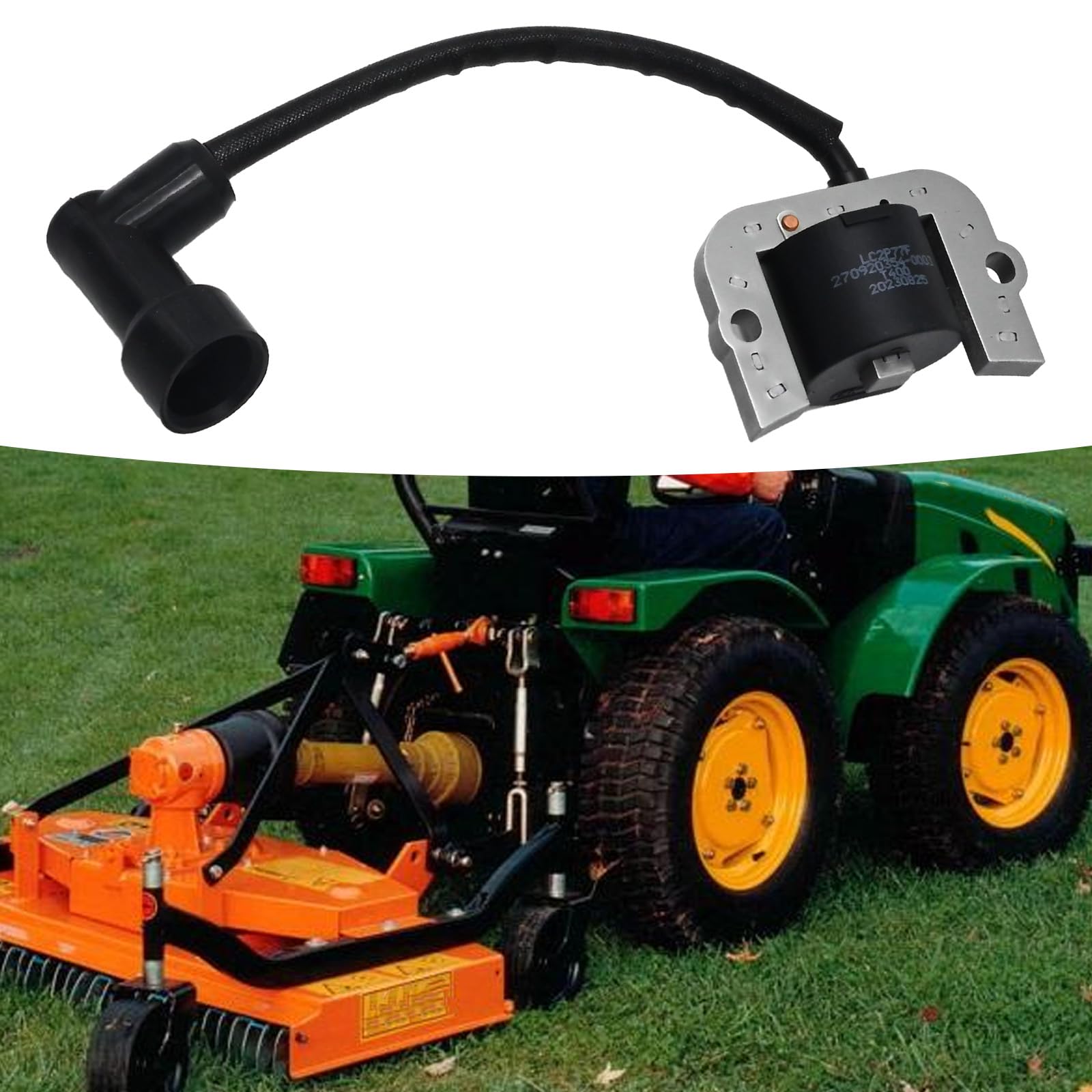 136-7883 - Bobina di accensione 2 pezzi di ricambio per tosaerba Toro Titan TimeCutter Exmark, sostituisce 139-0720 127-9216
