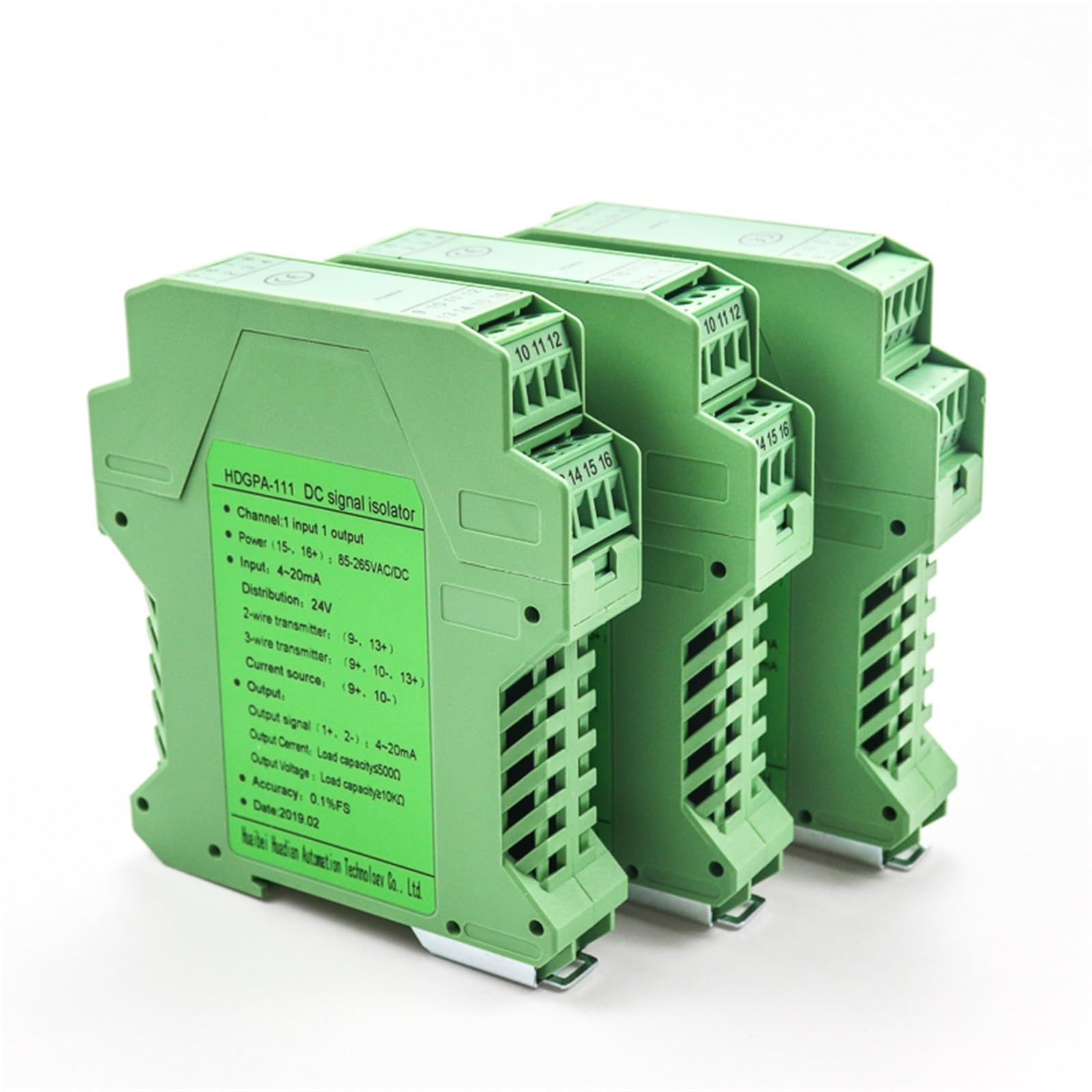 Convertidor analógico de Potencia de 12-28VDC, 4 20Ma a 0, 10V, Divisor de señal de Entrada, convertidor de señal CC de 0, 10V, 4 a 20Ma, aislador de señal(1 in 1 out,Other,Input 4-20MaDC)