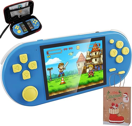 Consola de juegos portátil de 16 bits, pantalla HD de 3 pulgadas, juegos retro 300 en 1, reproductor de videojuegos clásico portátil para niños y