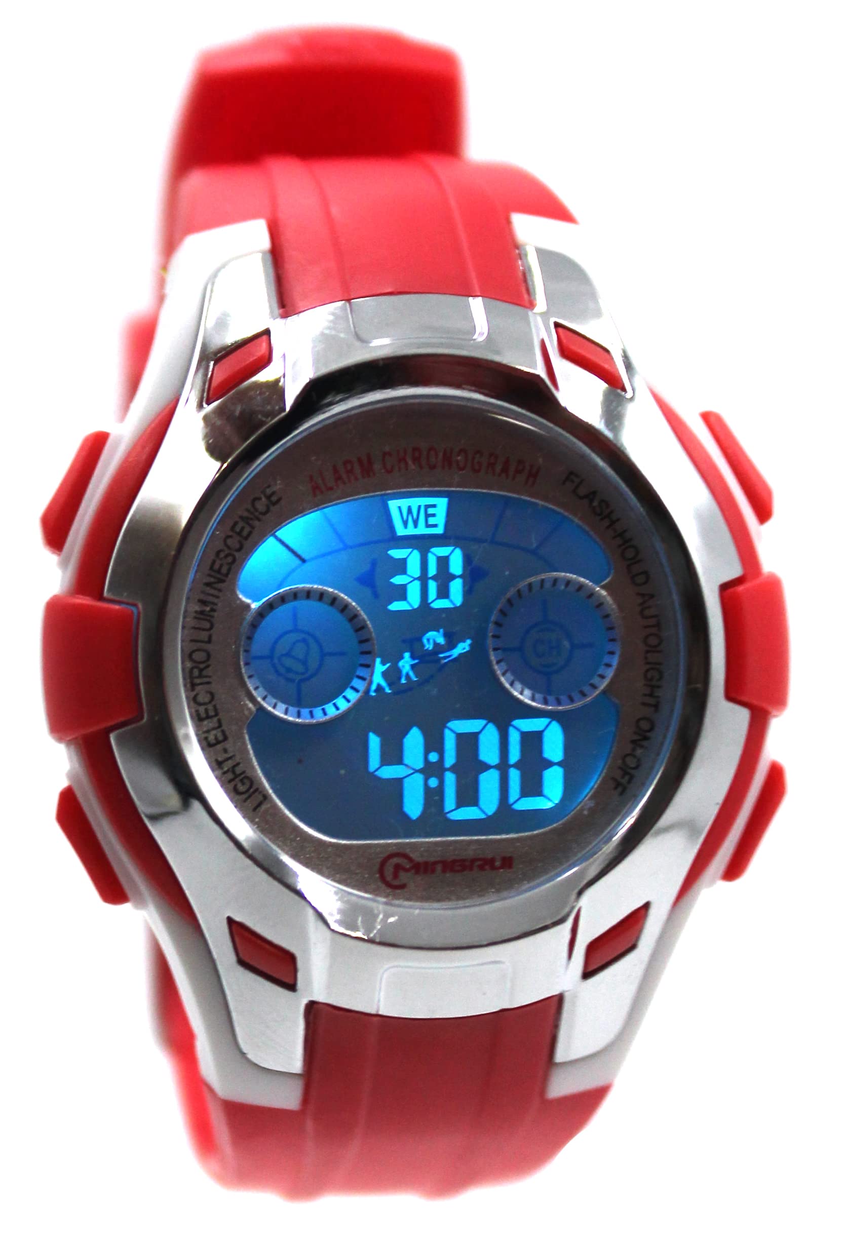 Matnaz Water Resistant Digital Sports Watch with Multi Color Backlight and Rubber Strap for Kids - Multi (B0BLLC1CLY) Amazon Price History, Amazon Price Tracker