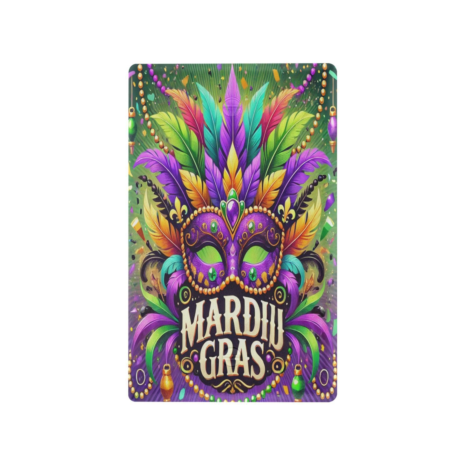 Carnival Feathers Light Switch Cover Decorative Receptacle Outlet Wall Plate Guard Plastic Outlet Covers for Farmhouse Home Decor Livingroom (Unused Outlet Cover)