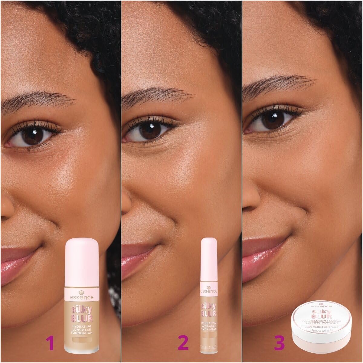essence Silky BLUR HYDRATING LONGWEAR FOUNDATION 115 : Amazon.co