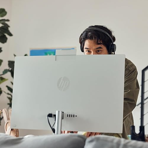 Miniatura 11 de HP PC de escritorio todo en uno de 27 pulgadas, pantalla FHD, Intel Core i7-1355U de 13 generación, 12 GB de RAM, SSD de 512 GB, gráficos Intel Iris