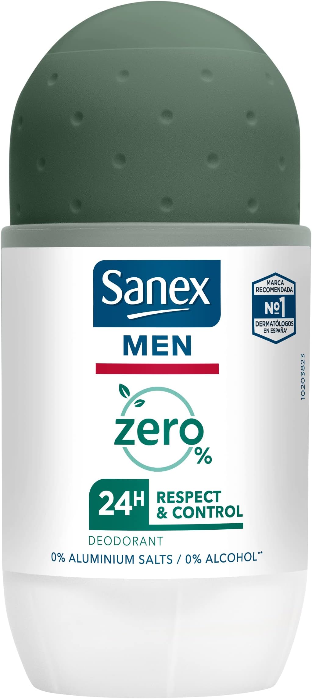 Sanex Men Zero% Respect & Control, Men's Deodorant, Roll-On Deodorant, 50 ml