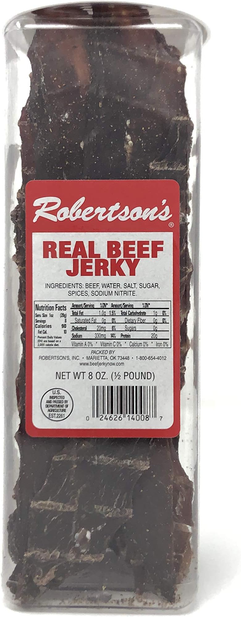 Robertson's Real Beef Jerky (8 Oz)