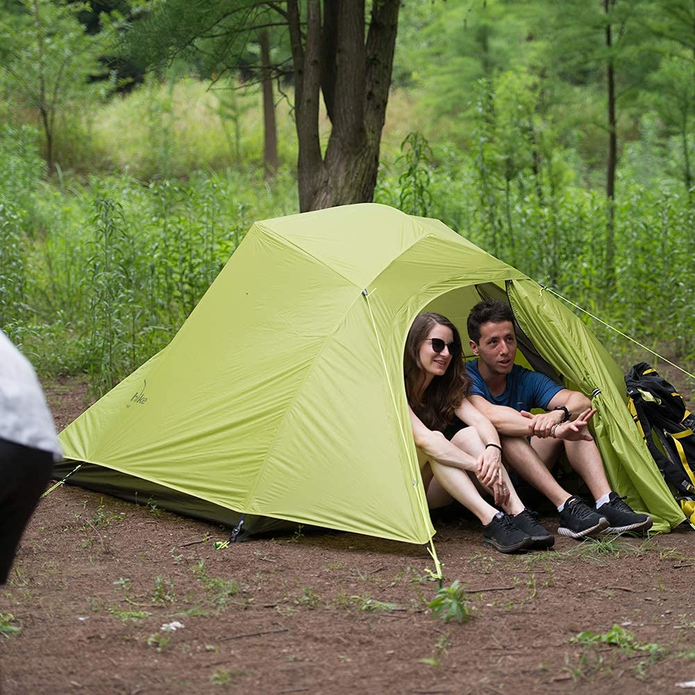 Naturehike Cloud Up 2 Tenda da Campeggio 3-4 Stagioni per 2 Persone, Tenda Leggera da Zaino, Impermeabile, a Prova di Insetti, per Famiglie, per Escursionismo, Alpinismo
