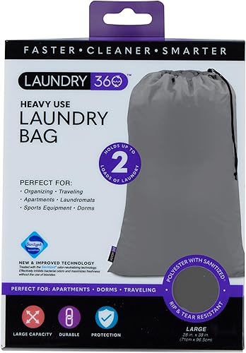 Miniatura 5 de WOOLITE Bolsa de lavandería gris, blanco