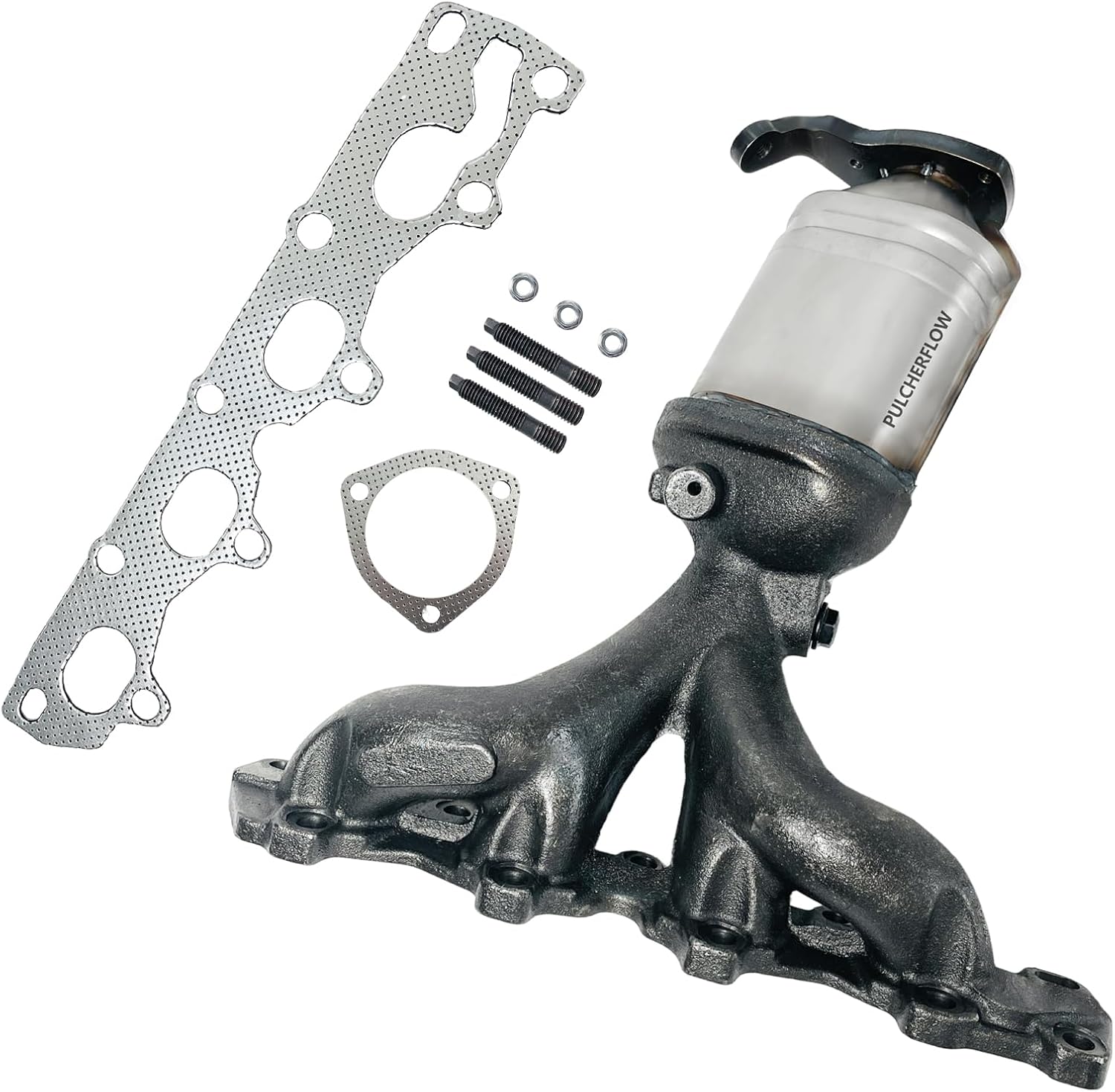 Catalytic Converter Compatible with 2004 2005 2006 2007 2008 Chevy Malibu 2.2L, 2006-2008 Pontiac G6, 2007-2008 Saturn Aura 2.4L Catalytic Convertor High Performance (EPA Compliant)