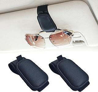 Yuoyar Magnetic Sunglass Holder (2-Pack): Universal Visor Clip for Eyeglasses
