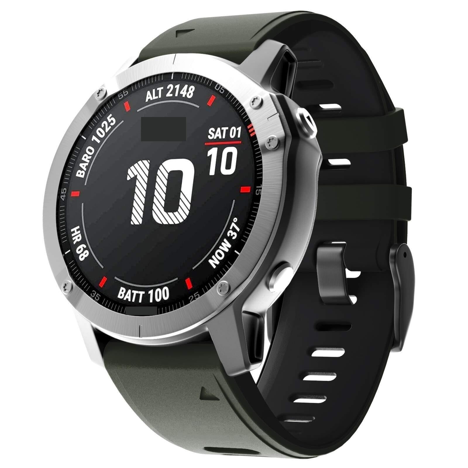 pour 7s Watch Band / 6s Band 20 mm Bands de Silicone Remplacement 5s / Pro/Pro