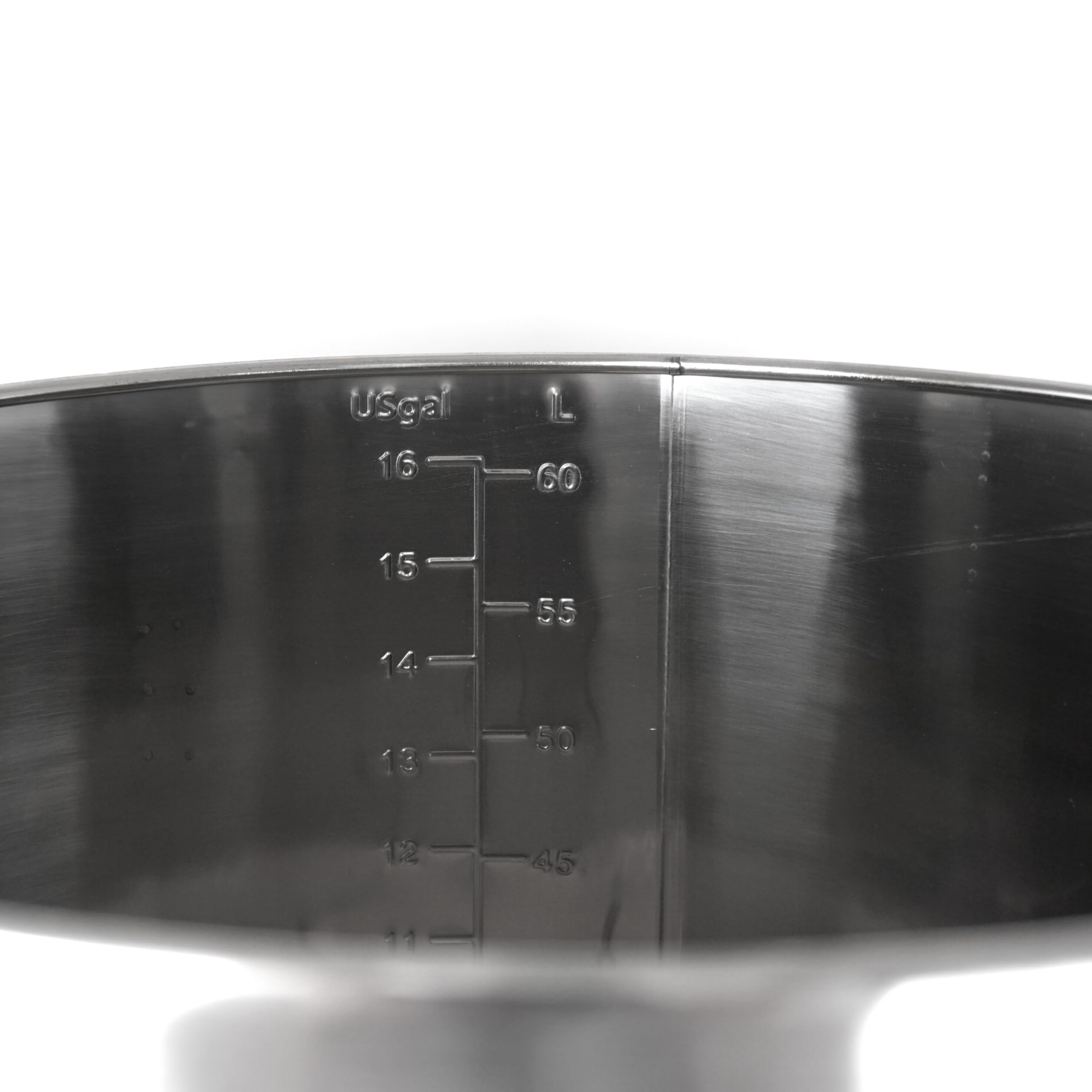 Edelstahl Gärbehälter Gärtank Fermenter 60 Liter Restauslauf Innen-Thermometer | Edelstahl Gärbehälter 60 L Fermenter Bier Saft Maische, Braueimer-Fermenter zum Brauen inkl. Deckel, Griff, Ventil, Zapfhahn