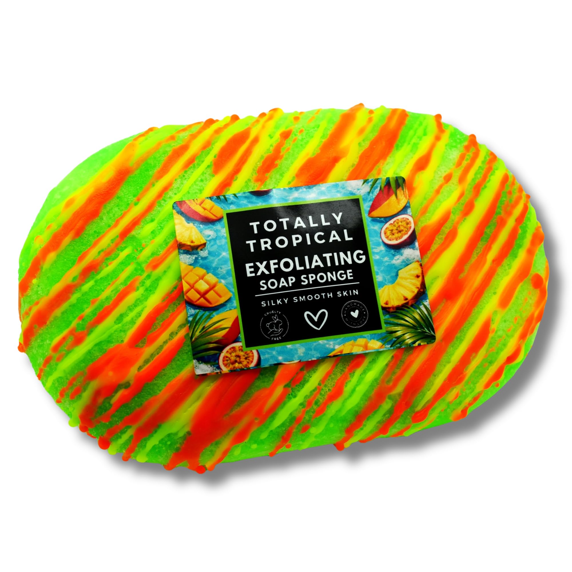 Exfoliating Soap Sponges - Perfume/Aftershave Fragranced - Vegan Friendly - Cruelty Free (Savage (Men)) — view 20