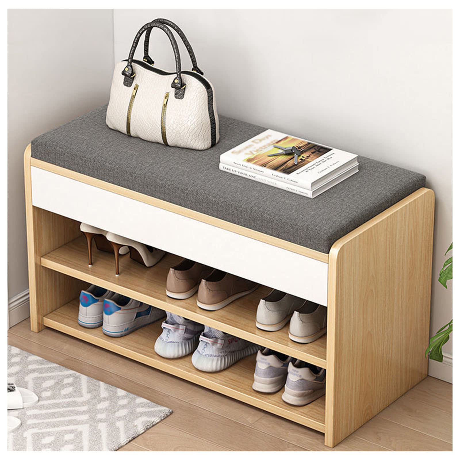 Tabouret rembourré haut de gamme et assise douce pour une chambre chic