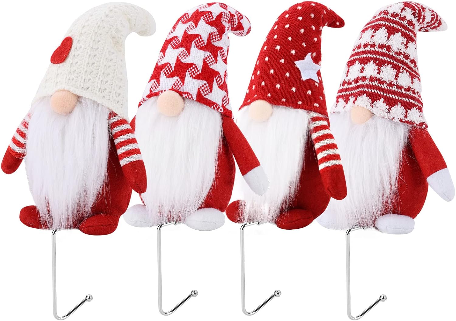 Christmas Stocking Hangers for FireplaceGnome Stocking Holders for