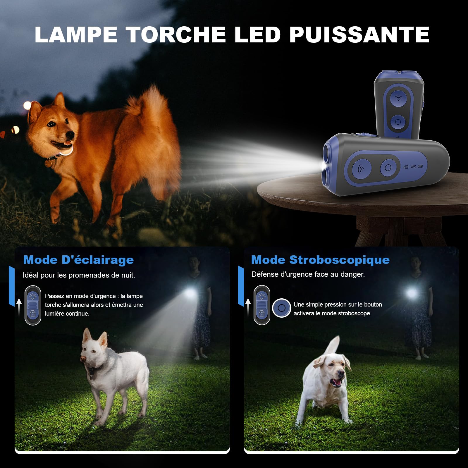 Anti Aboiement Chien, Ultrason Puissant