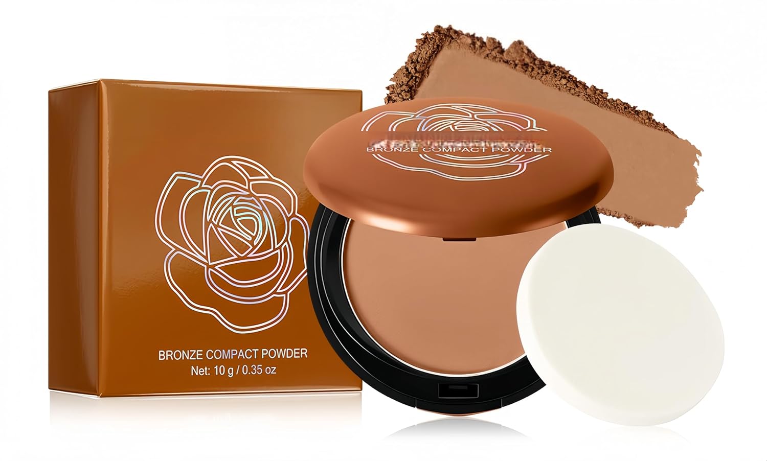 Matte Bronzer Powder - Buildable Natural Contour Bronzer