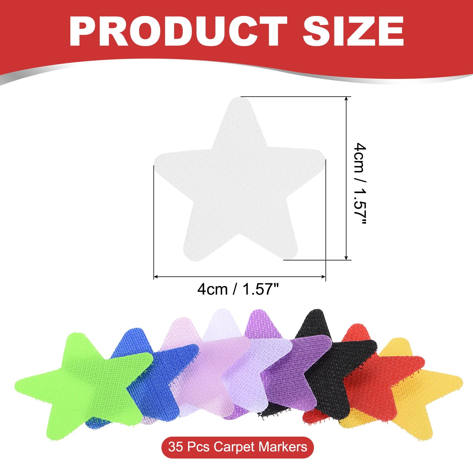 PATIKIL 1.6" Carpet Spot Markers - Image 2
