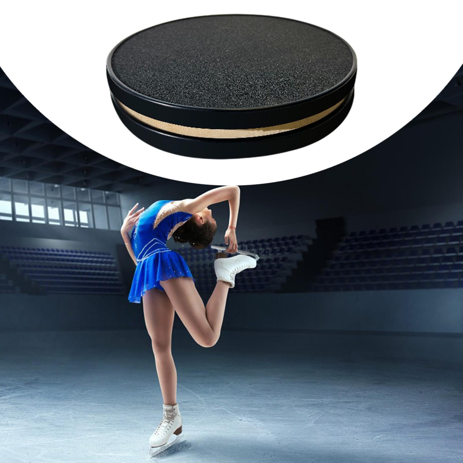 Perfeclan Turning Board, Ballet tournant des Accessoires de Table de Patinage de Patinage de Patinage de Danse Dance Turn Board pour patiner de Patinage
