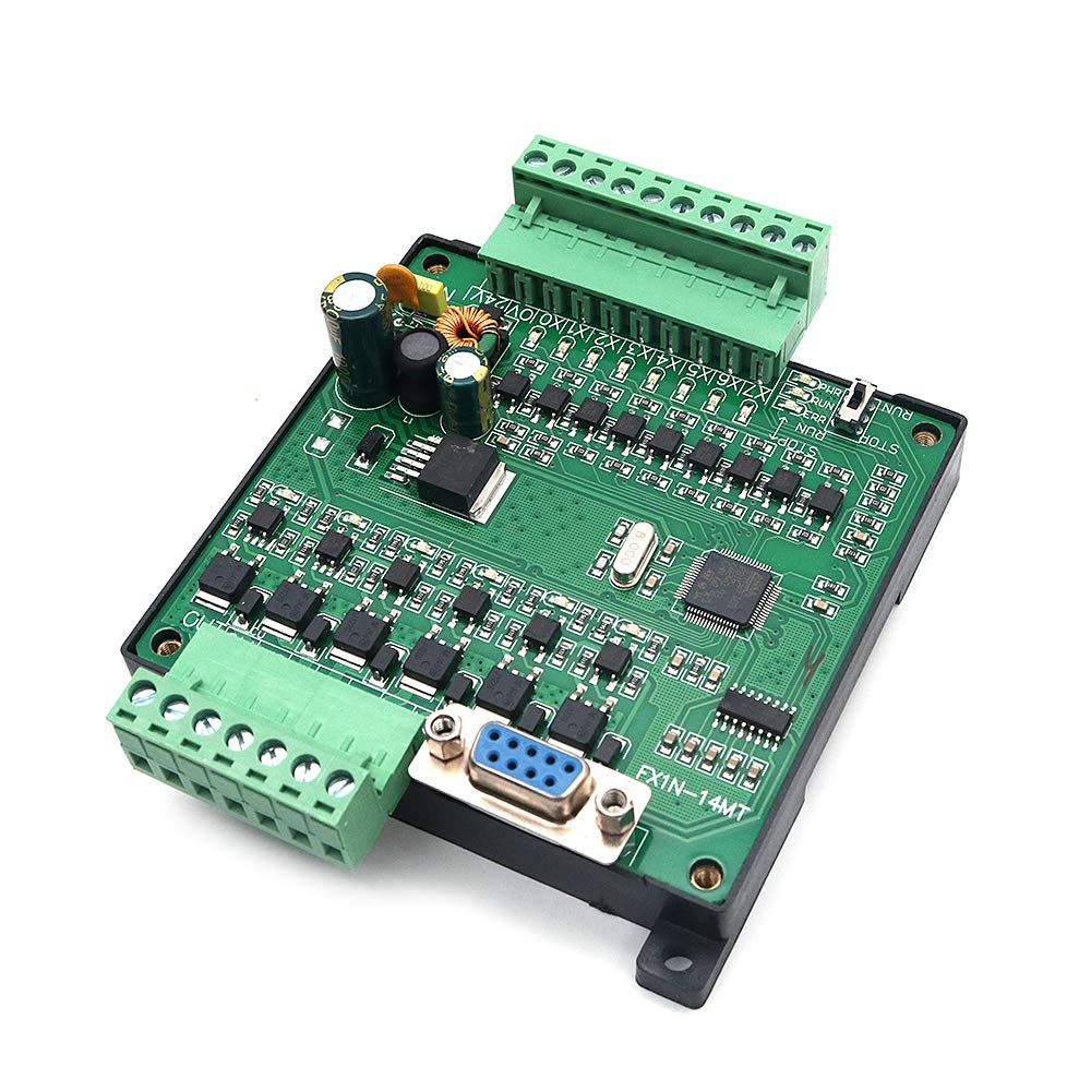 DollaTek DC24V Plc Controller industriale scheda di controllo FX1N-14MT Uscita a transistor