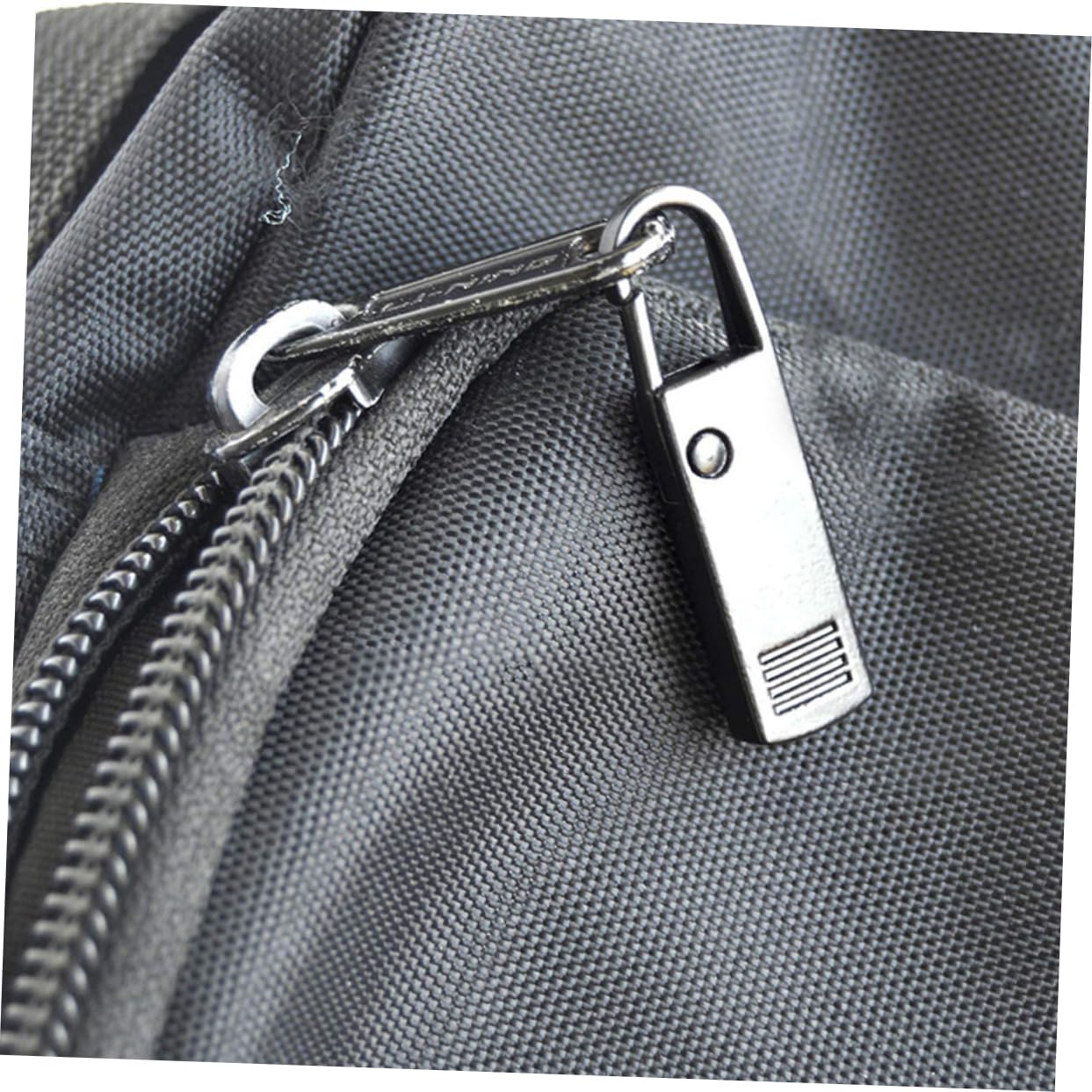 Yardenfun 8pcs Zipper Puller Zipper Pulls Zipper Repair Kit Zipper Slider Replacement Zipper Replacement Clothes Clothing Puller Replacement Zipper Pull Fix Zip Puller Black Metal