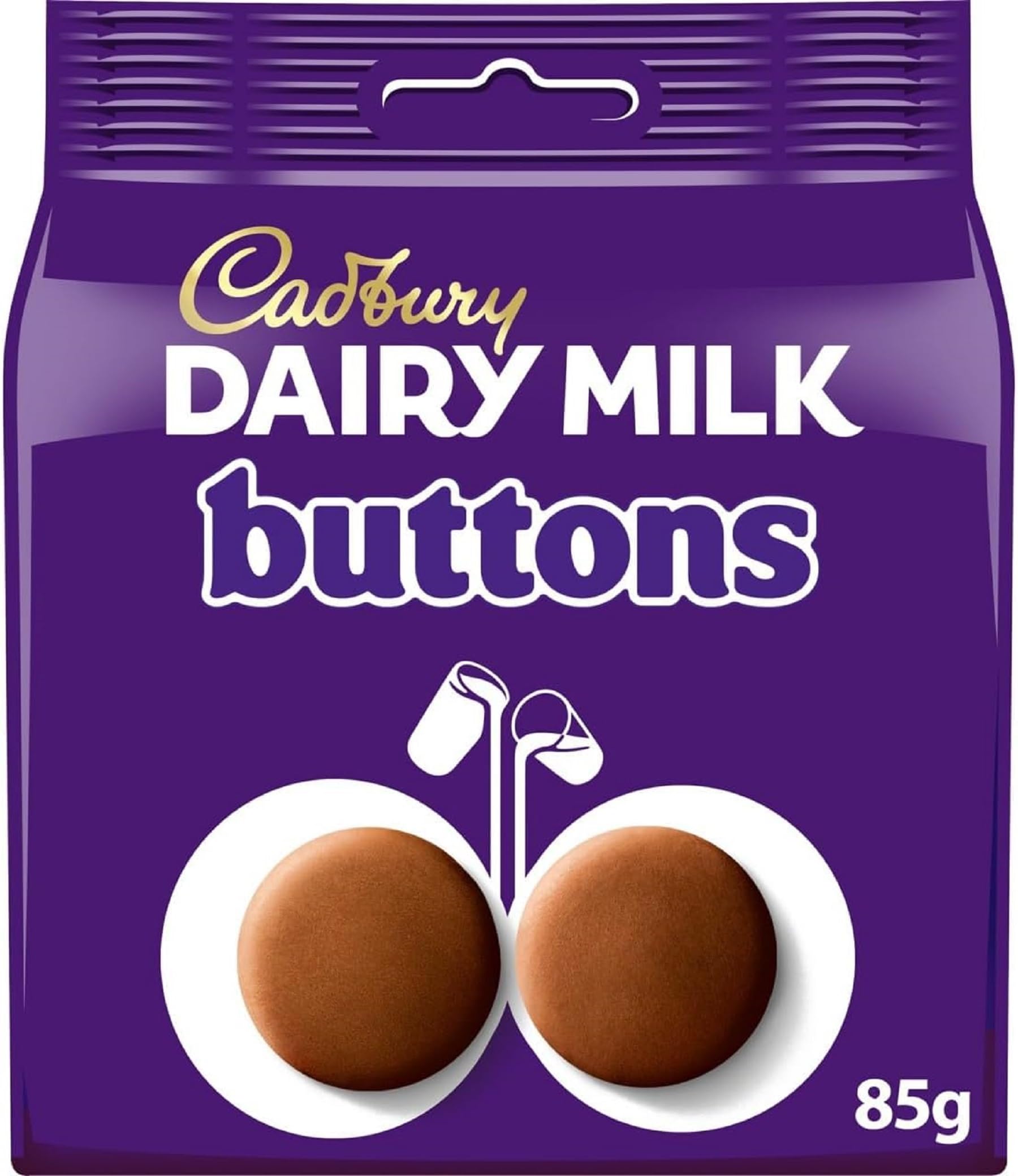 CADBURY Sac à boutons géants 95 g