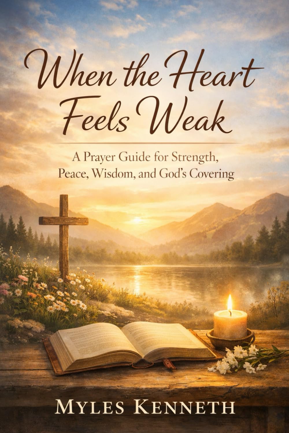 WHEN THE HEART FEELS WEAK: A Prayer Guide for Strength, Peace, Wisdom, and God’s Covering