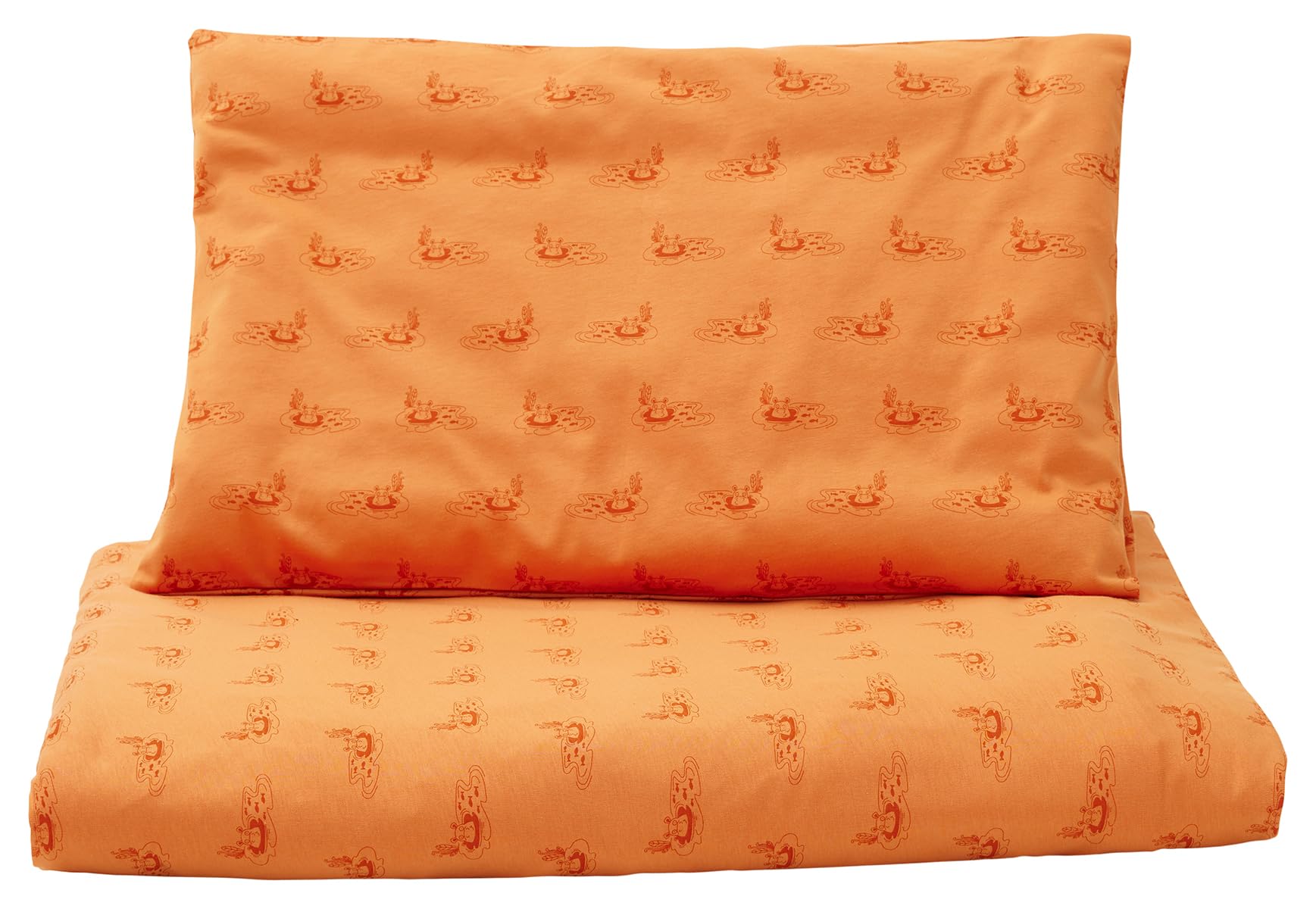 Kinder Jersey Bettwäsche-Set aus Bio Baumwolle 100 x 135cm, Kissen 40 x 60cm, GOTS zertifiziert