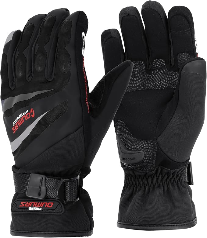 Guantes para Moto Oumurs Unisex con Pantalla Táctil miniatura 8